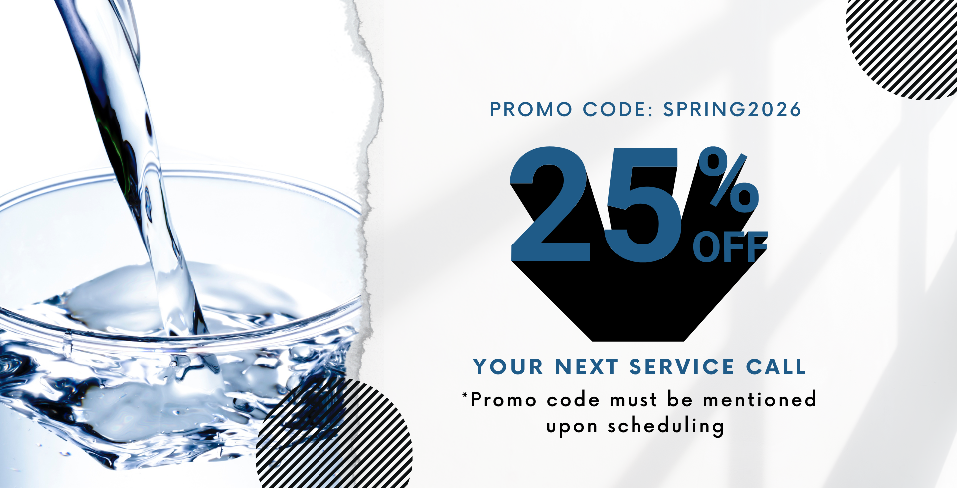Get 25% Off Your Next Service Call *Valid for new customers only